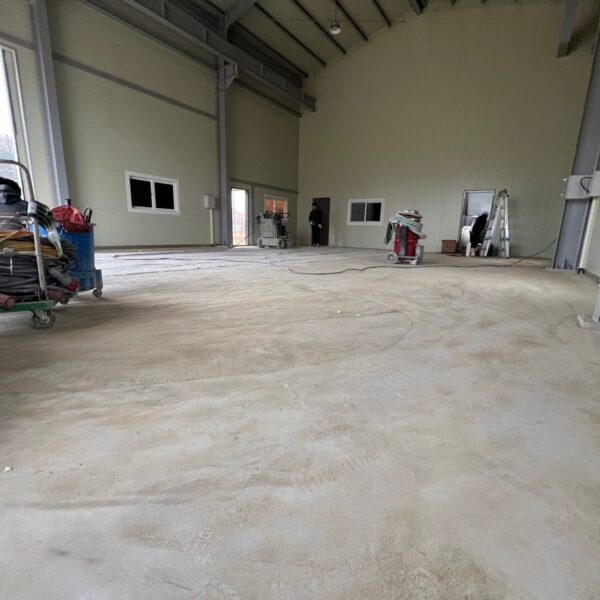 청주 공장 콘크리트폴리싱