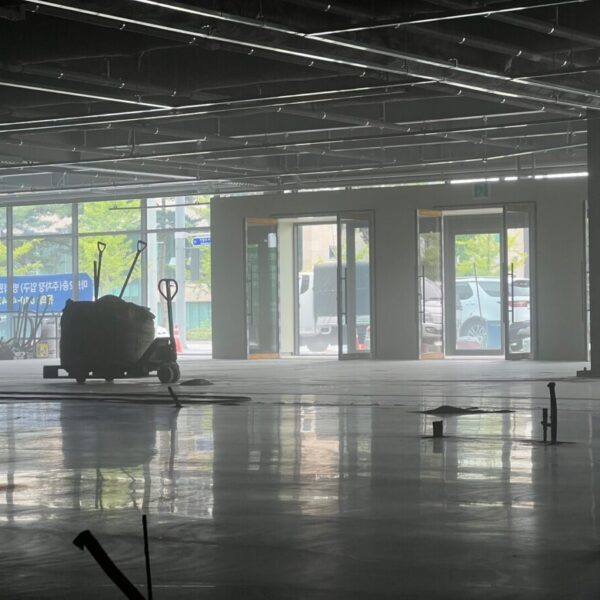 원주 플러스마트 콘크리트폴리싱